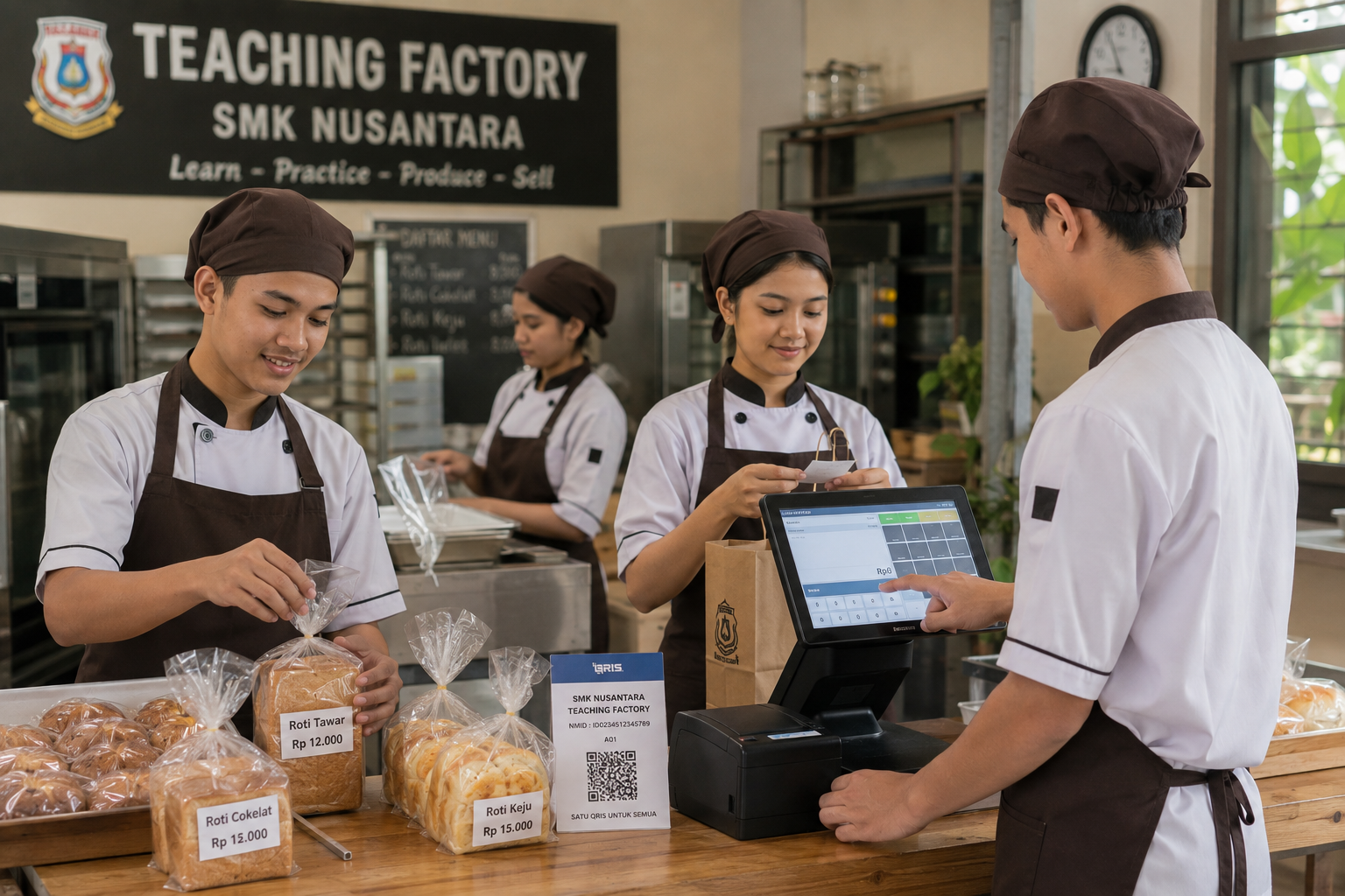 Digitalisasi SMK: Kartu Multifungsi untuk Praktik, Unit Produksi & Teaching Factory