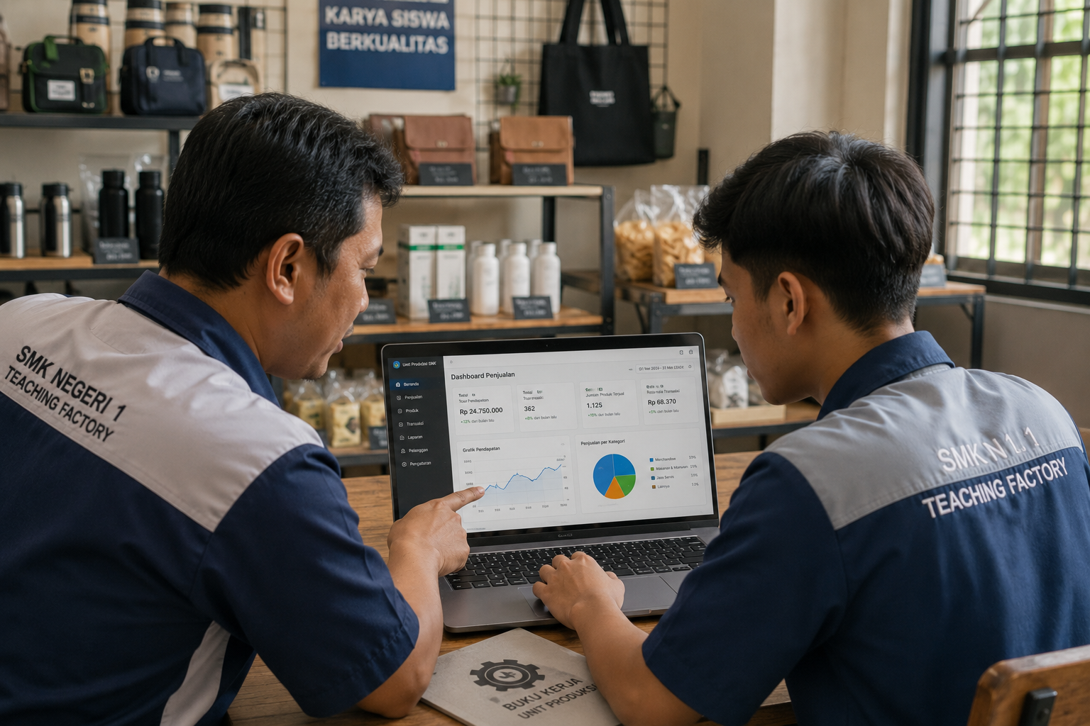 Digitalisasi SMK: Kartu Multifungsi untuk Praktik, Unit Produksi & Teaching Factory
