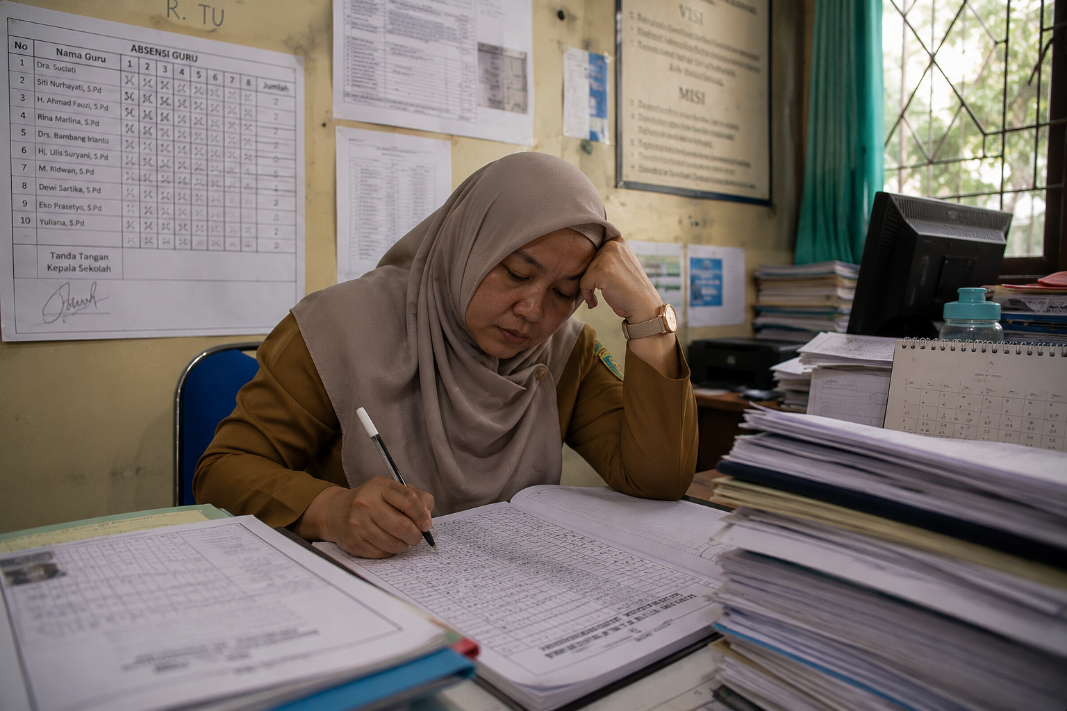 Absensi Guru & Tenaga Kependidikan Digital: Terhubung dengan e-Kinerja