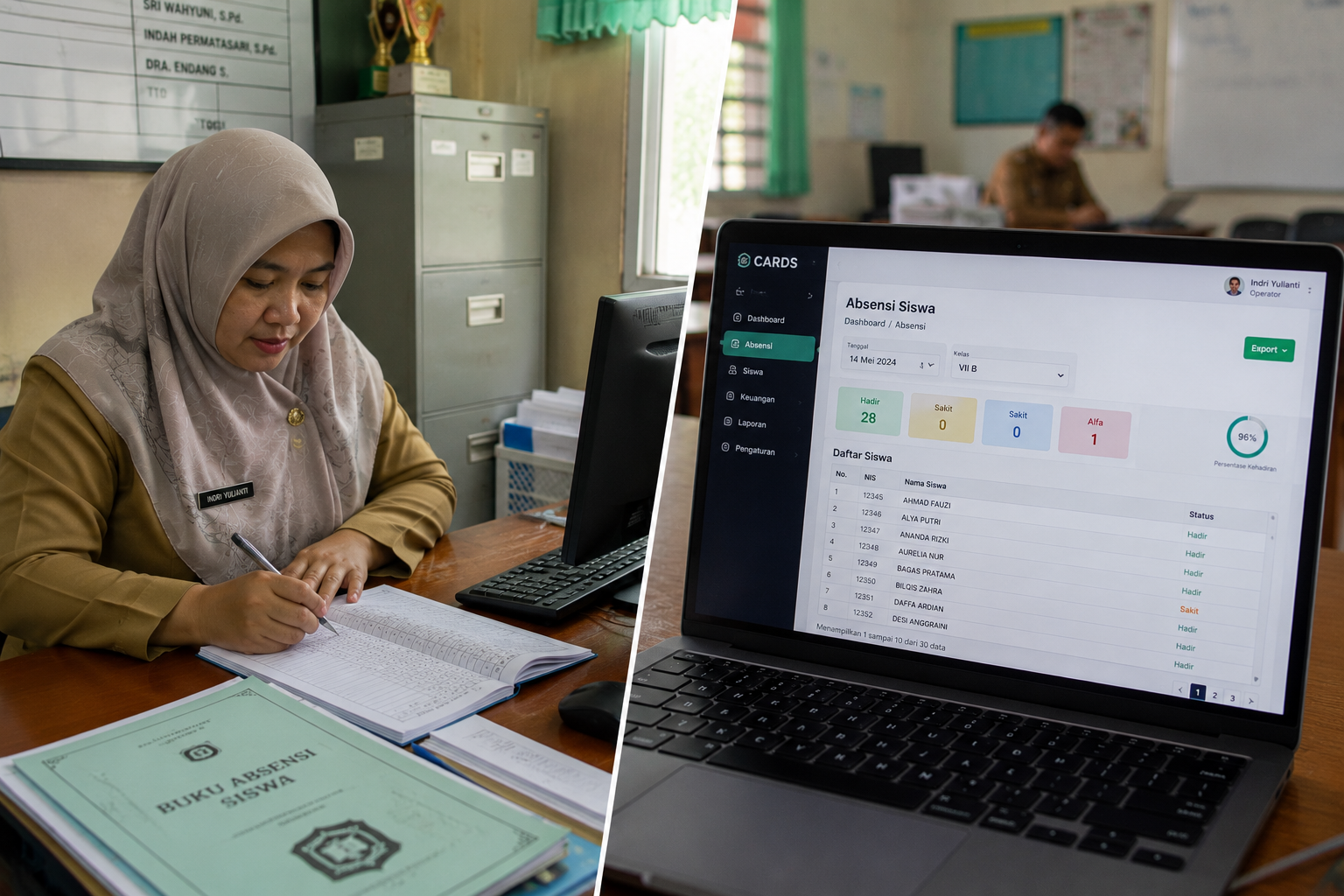Presensi Digital untuk Sekolah Negeri: Implementasi Mudah dengan Anggaran Terbatas