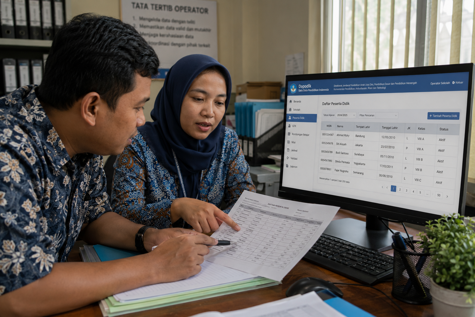 Manajemen Data Siswa di Sekolah Negeri: Dari Dapodik ke Sistem Informasi Terintegrasi